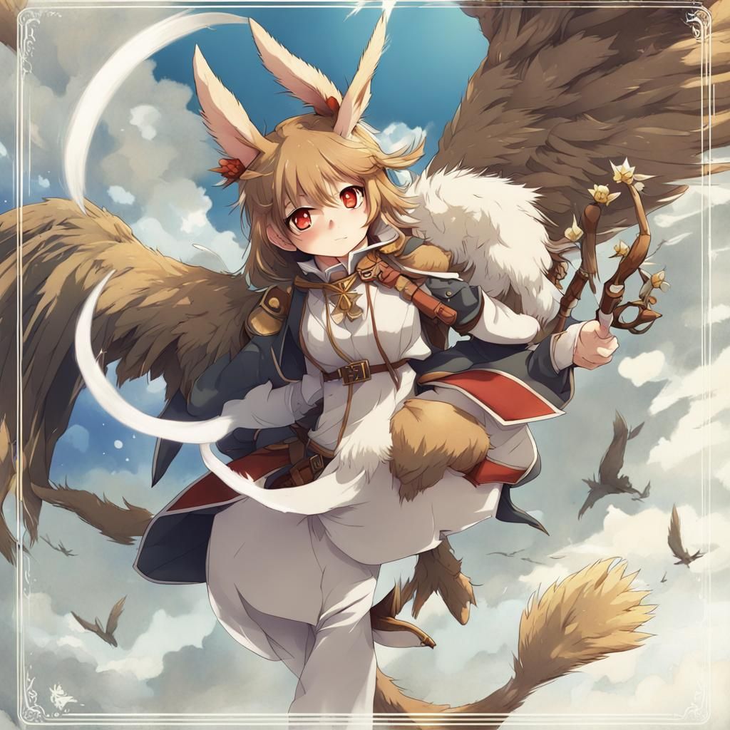 wolpertinger woman