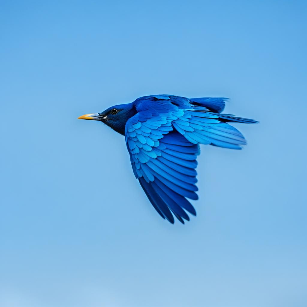 Blue flight