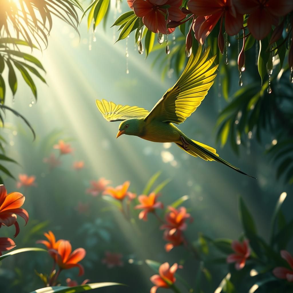 Tropical Fantasy!  by @Math Girl 