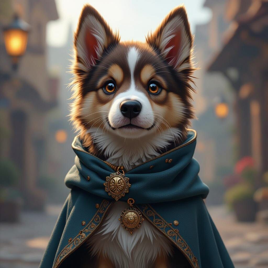 Good Boy with Pure Soul Matte Painting