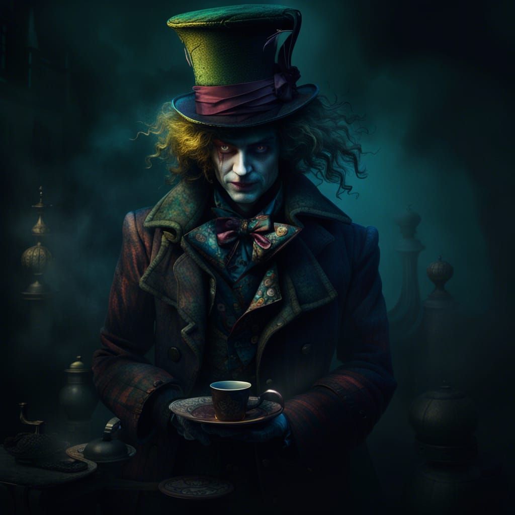 the mad hatter - AI Generated Artwork - NightCafe Creator