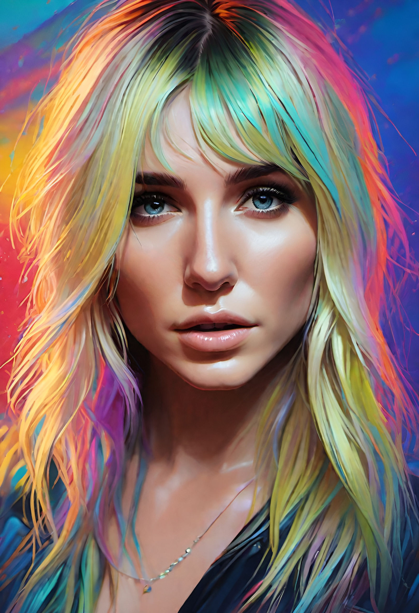 𝐊𝐞𝐬𝐡𝐚 𝐢𝐧𝐬𝐩𝐢𝐫𝐞𝐬 𝐦𝐞 👩🏼 - Ai Generated Artwork - Nightcafe Creator