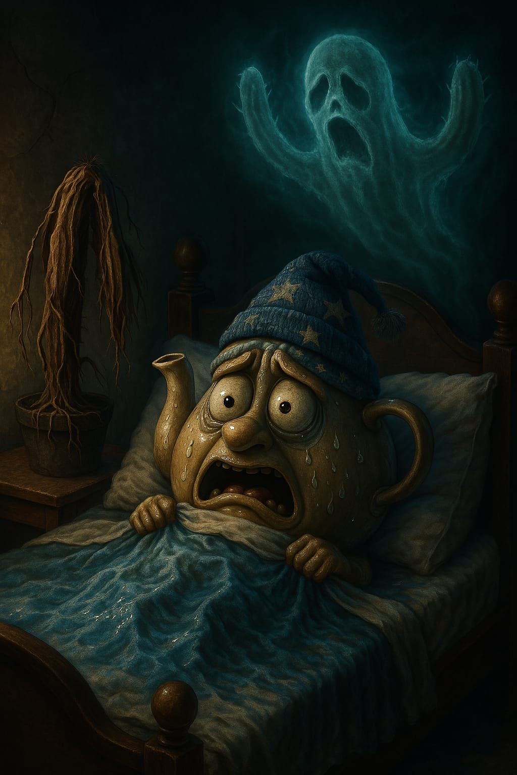 spine tingling teapot terror: the unforgiving cactusgeist