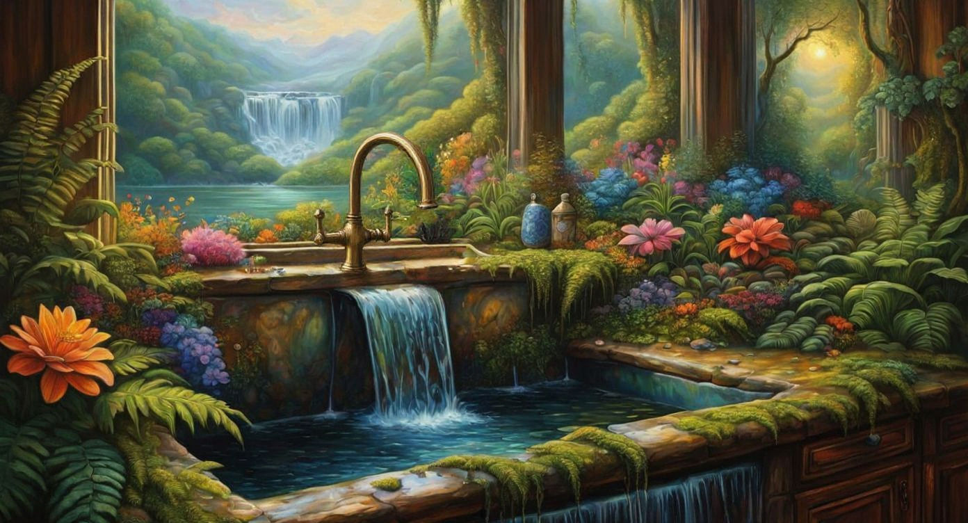 Free Flowing Sink  by @Magic School Bus Dropout