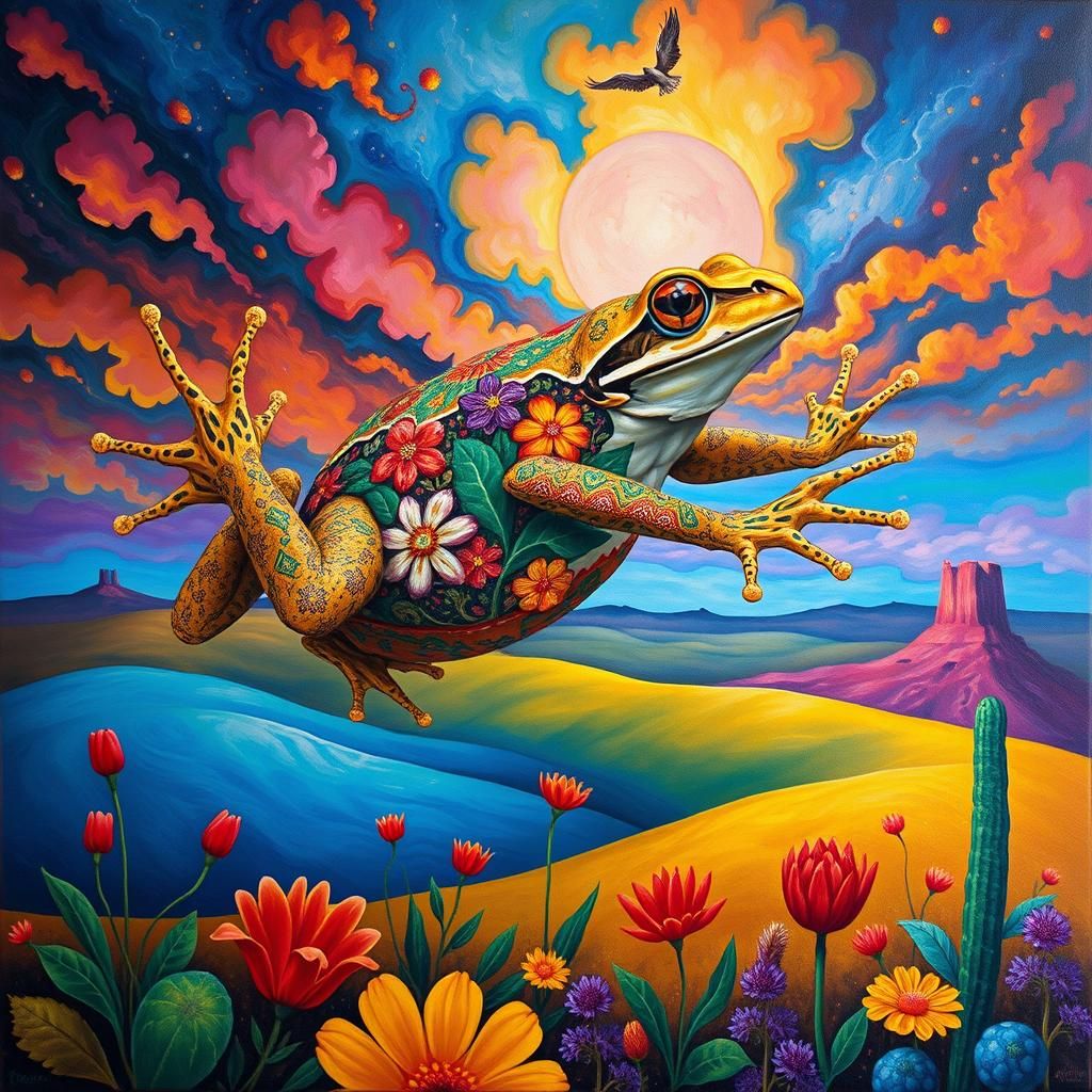 Frieda Kahlo Surreal Style
