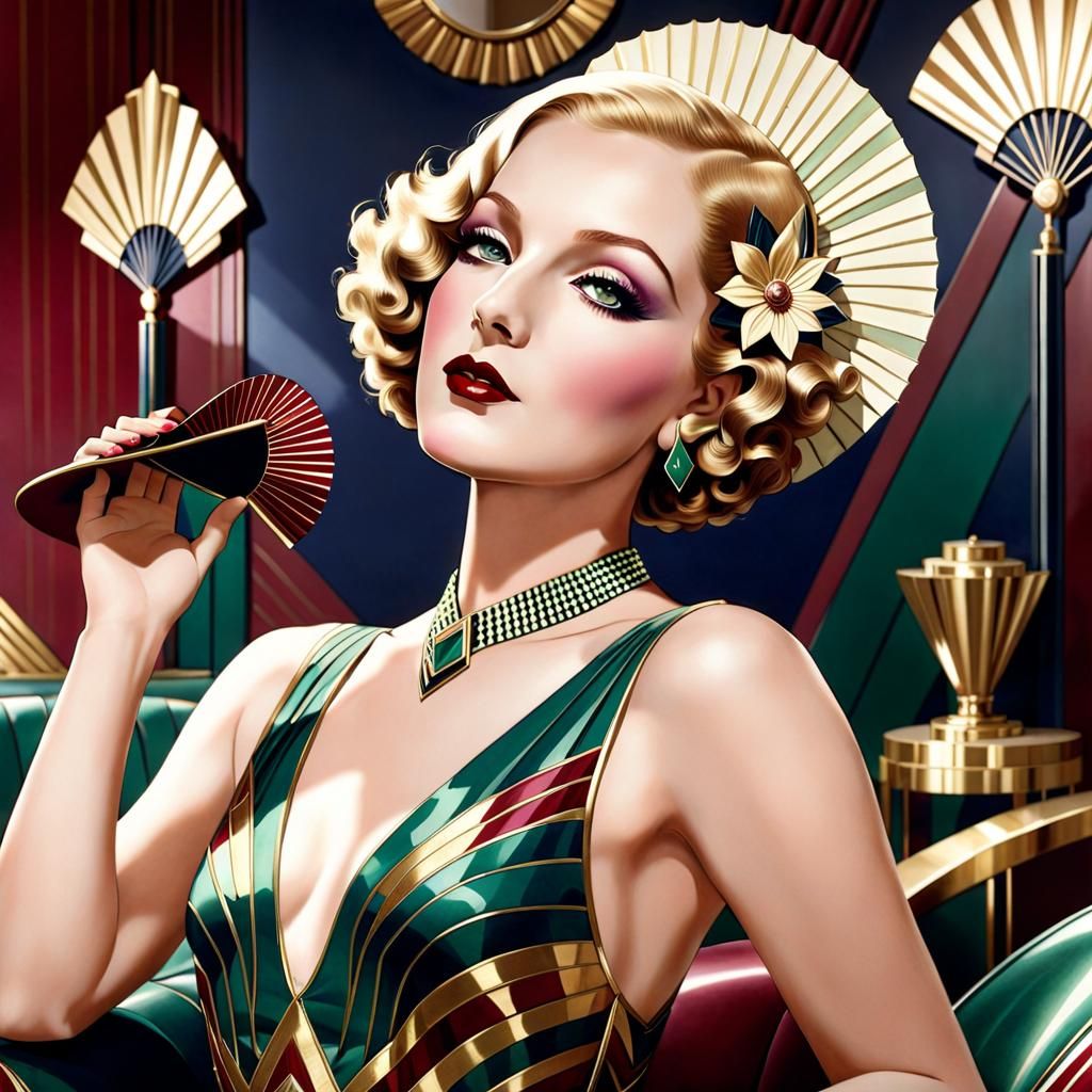 Art Deco  by @BetaPrime