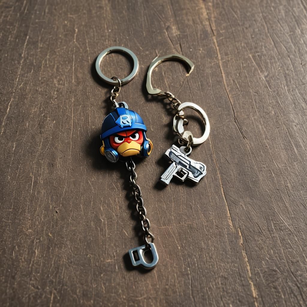 space monkey key chain