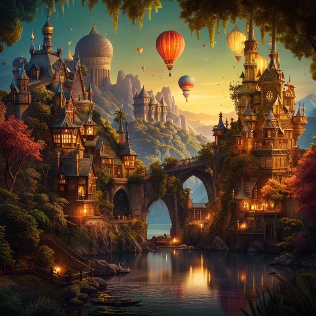 place with a view - AI Generated Artwork - NightCafe Creator