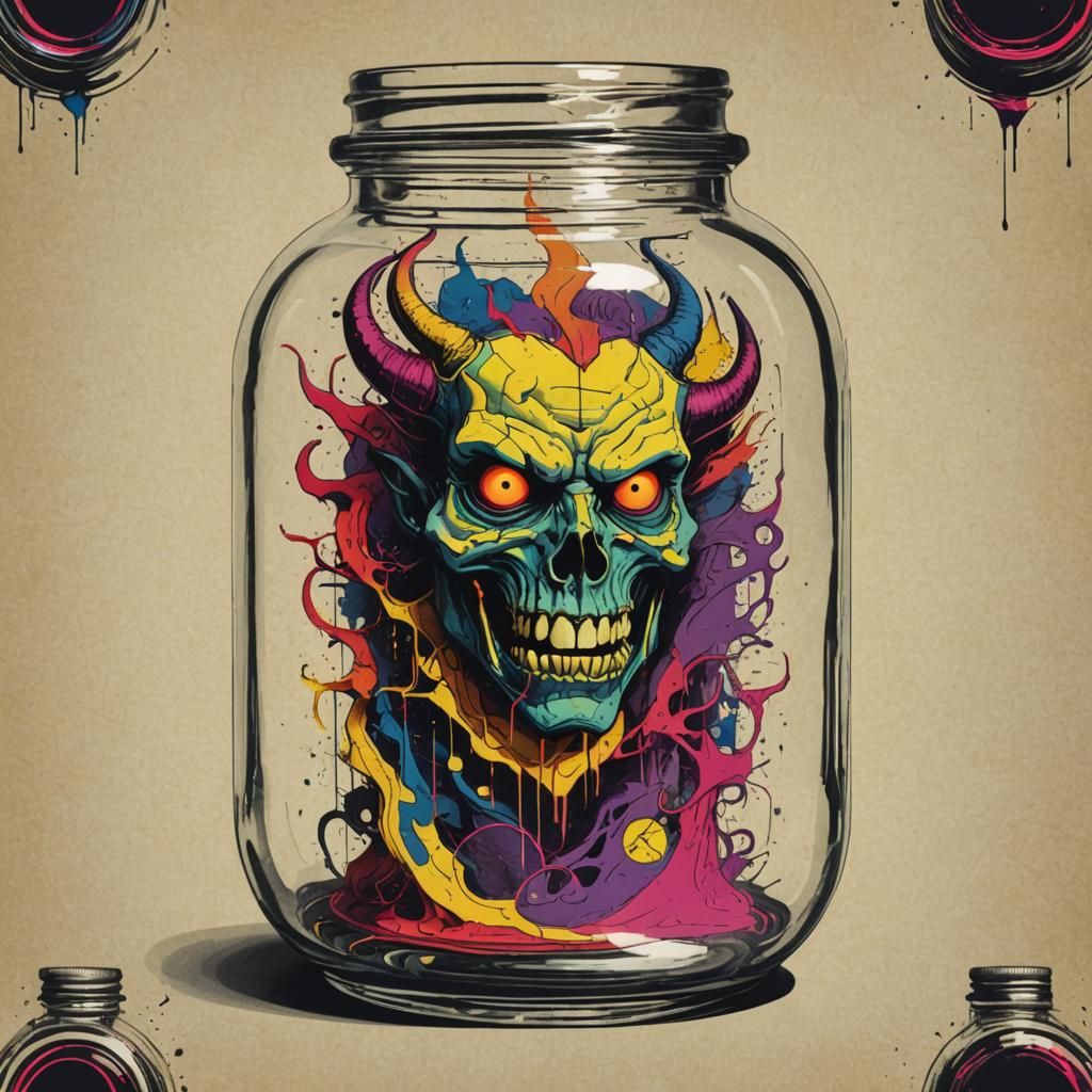 Demon in a jar