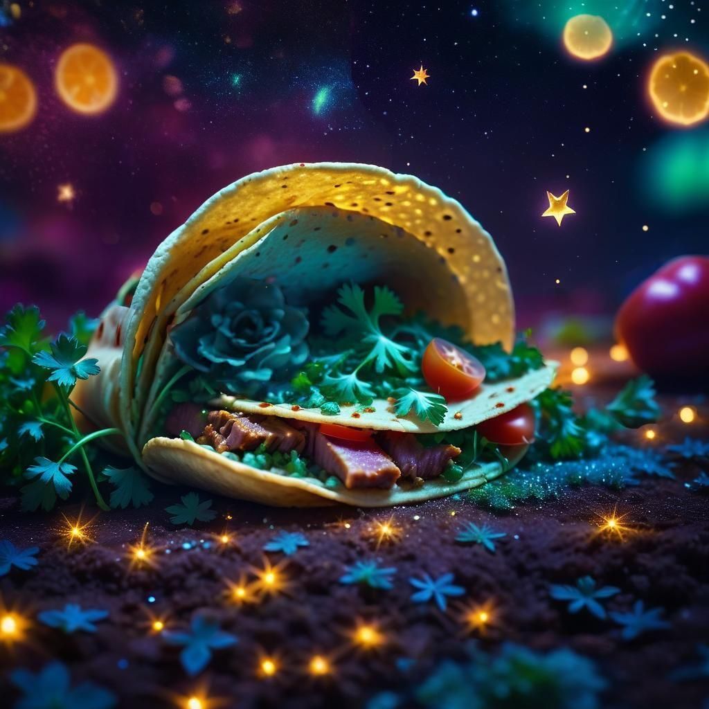 The Land of Magic Tacos - AI Generated Artwork - NightCafe Creator