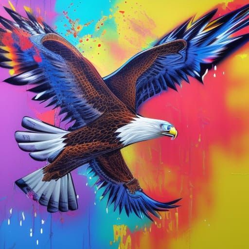 An Eagle in Flight