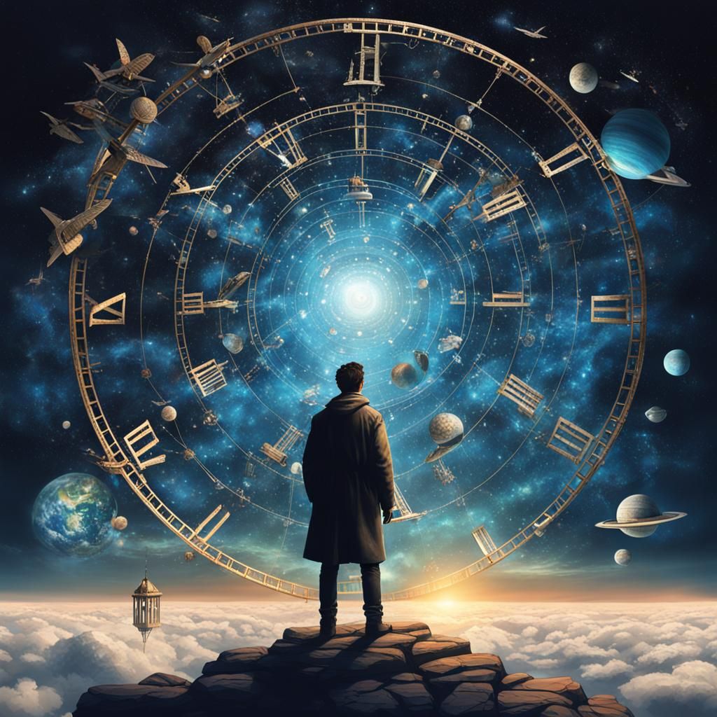 Lost in the illusion of time.  by @Daniel Lancheros