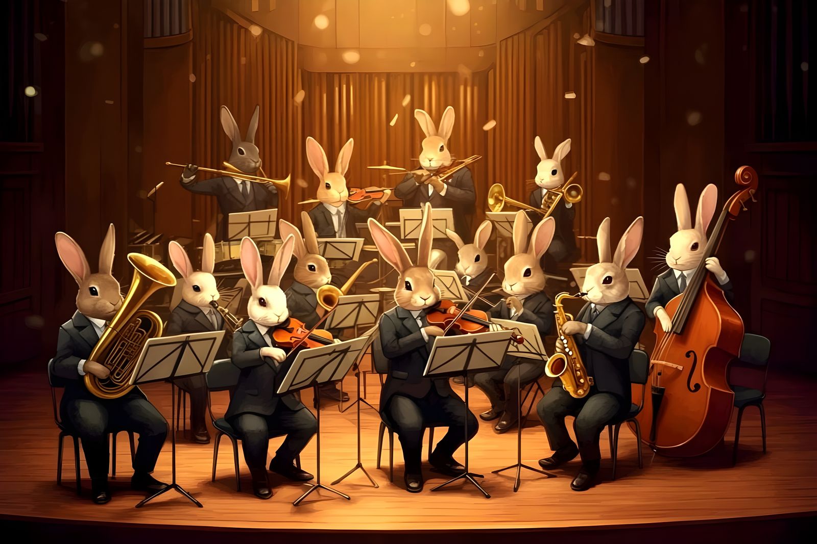 Good ears for music  by @Gary Murakami