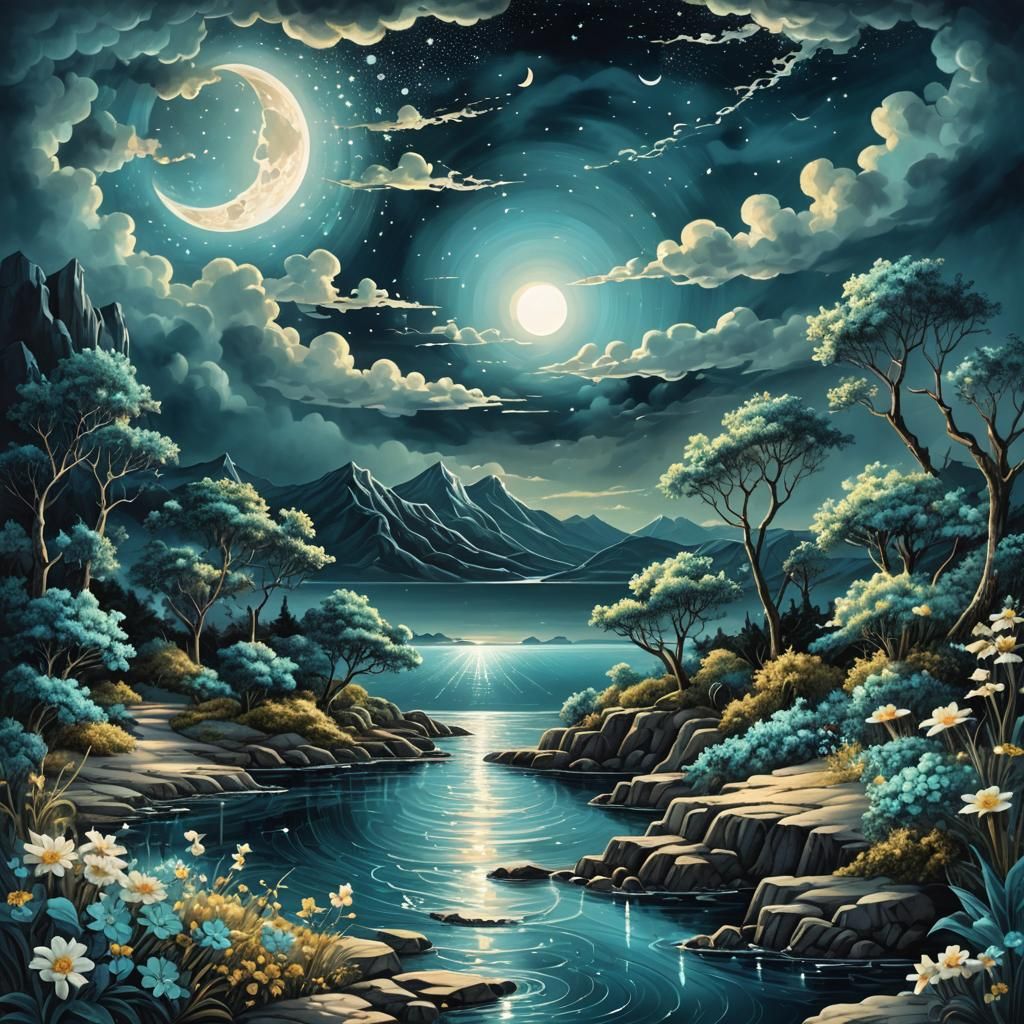 Fantasy landscape II