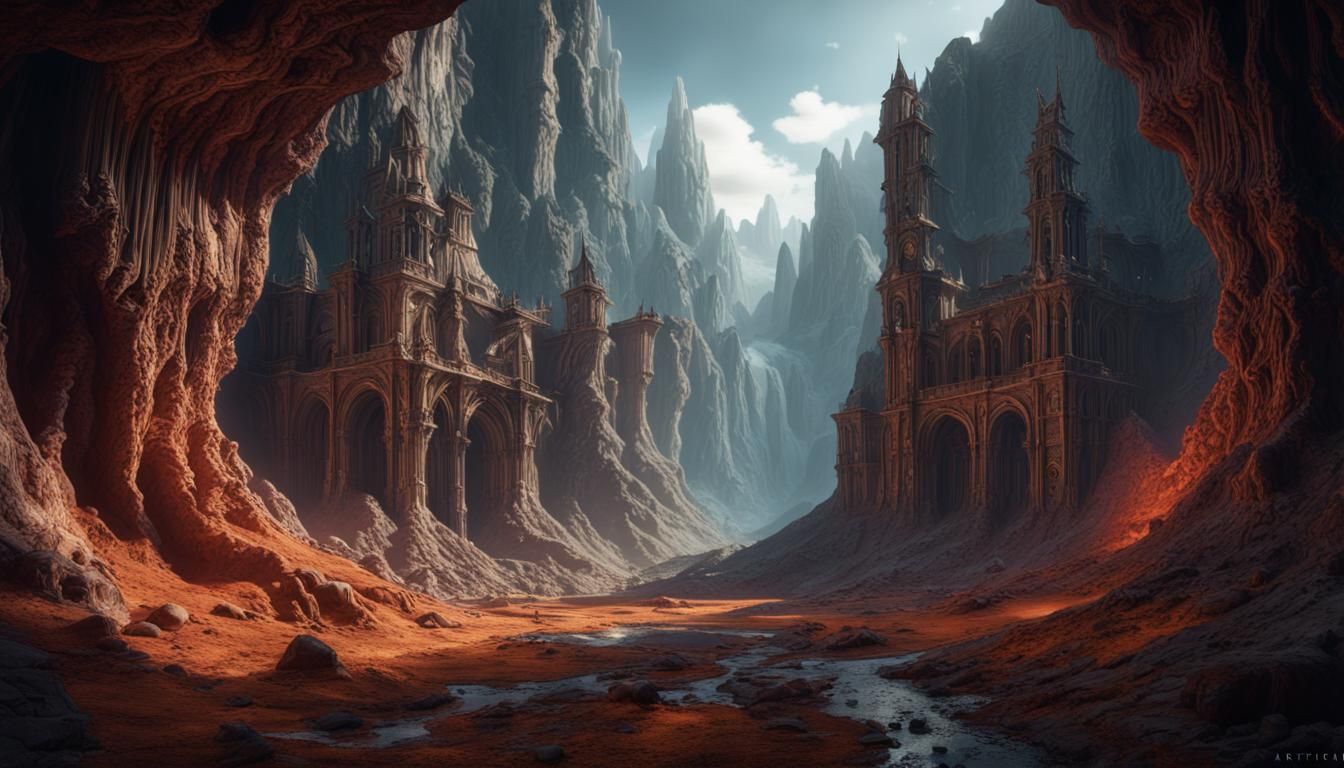 deep down in the Earth