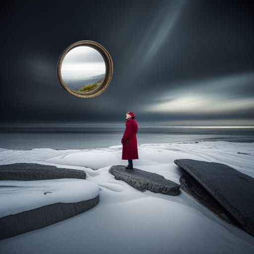 "Oh, mirror in the sky What is love? Can the within my heart rise above? Can I sail through