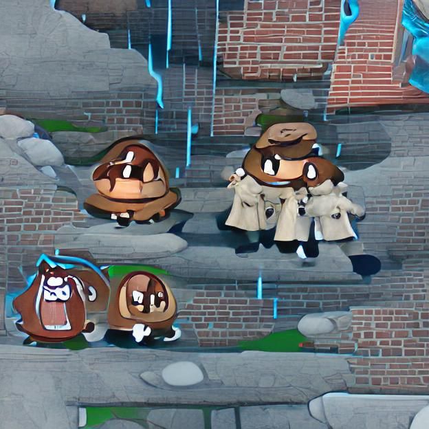 3 Goombas in a Trenchcoat