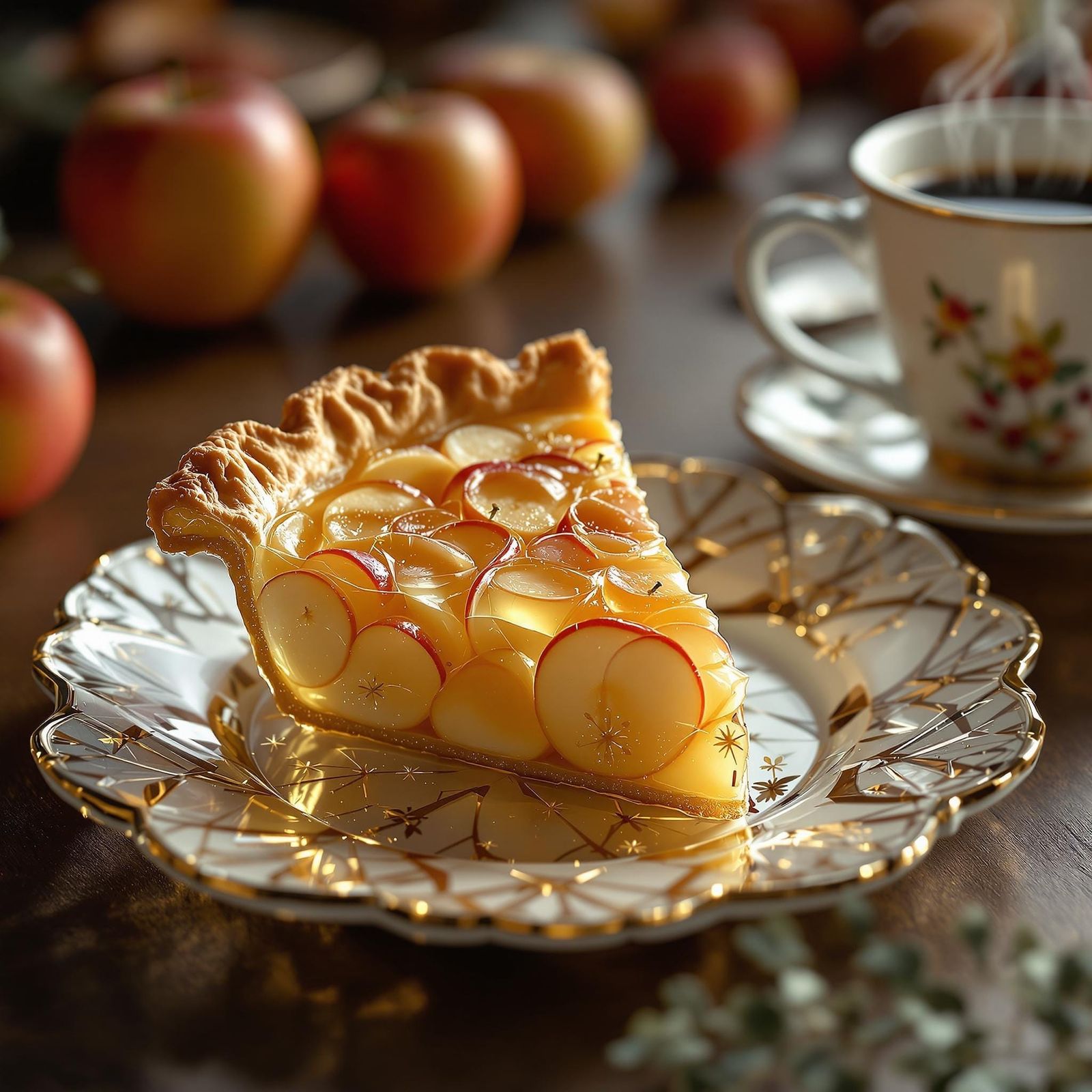 Transparent Apple Pie  by @Alexander Pierce