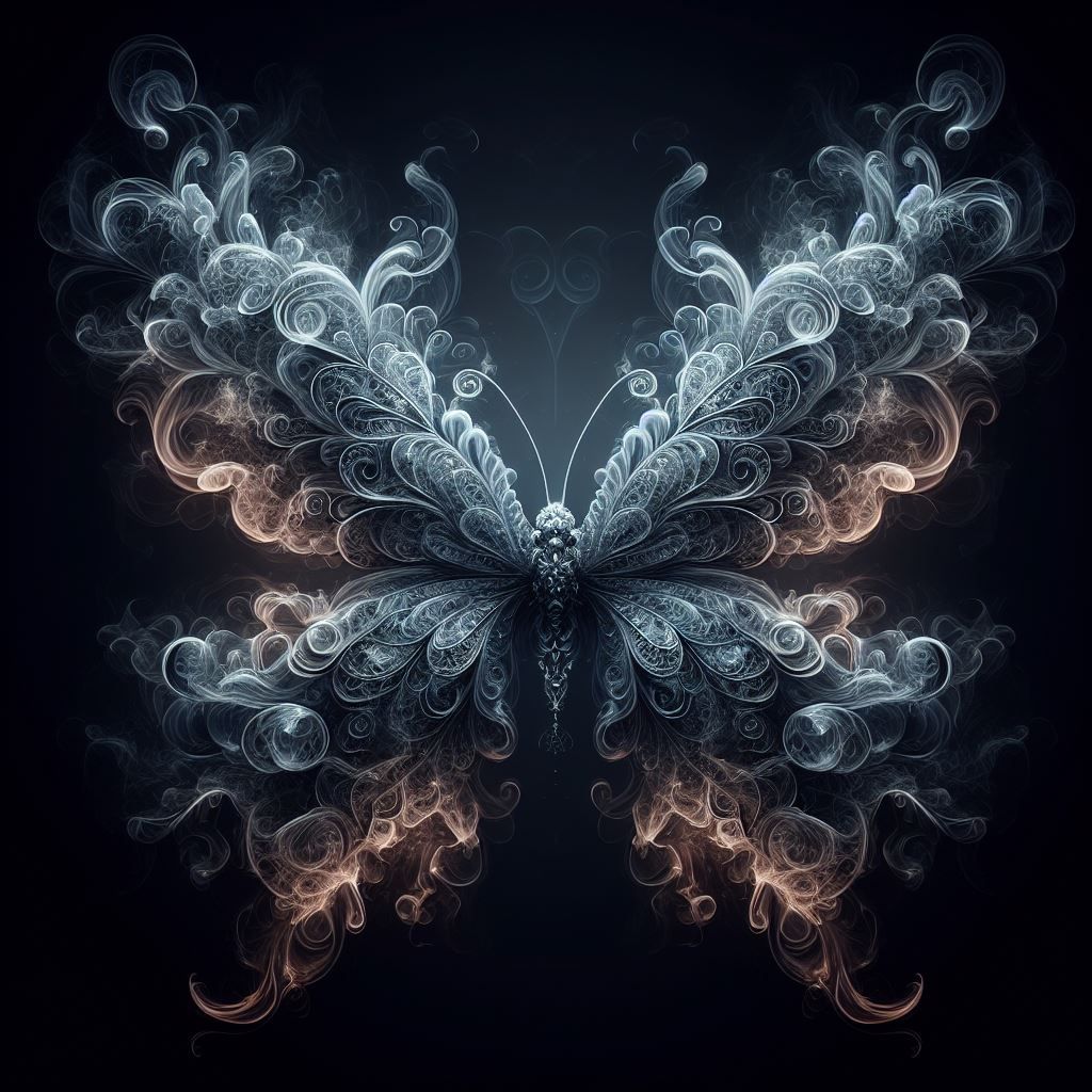Smokey butterfly