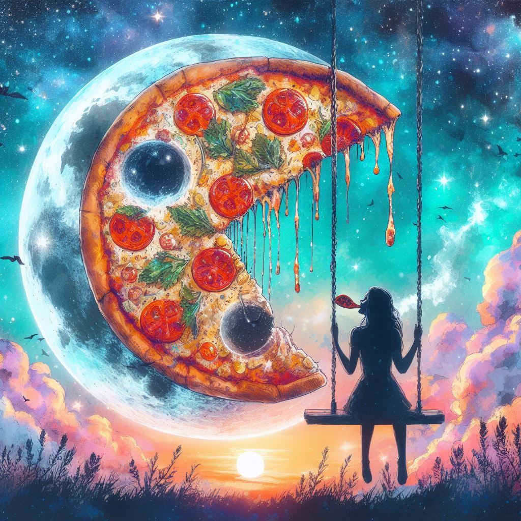 Pizza Eats Girl (Thanks WBO)