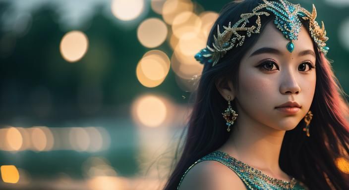 Mermaid Goddess ,

Professional photography, bokeh, natural ...