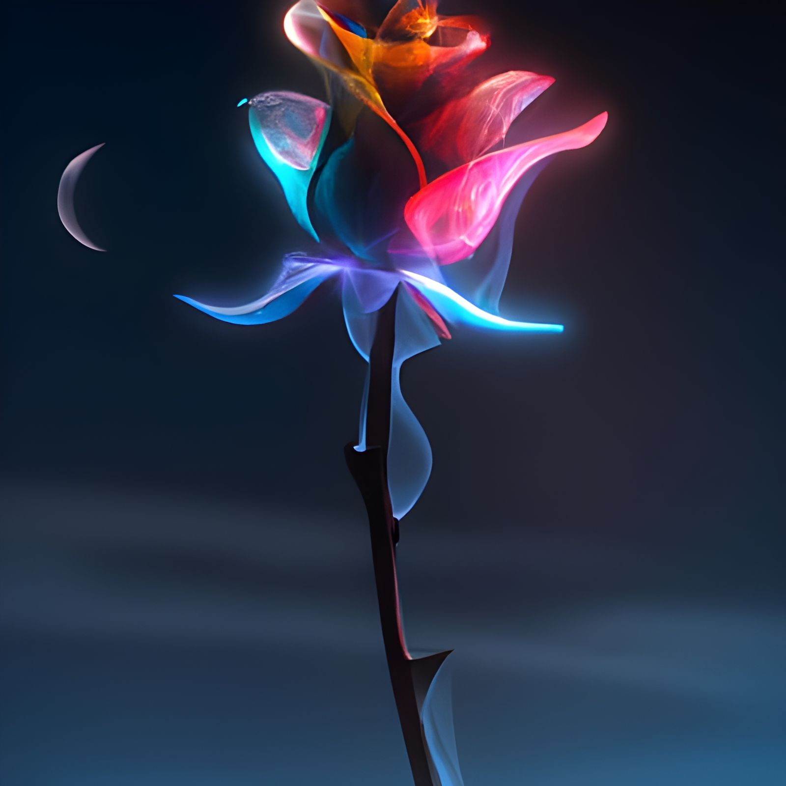 Ethereal Rose  by @MikThor