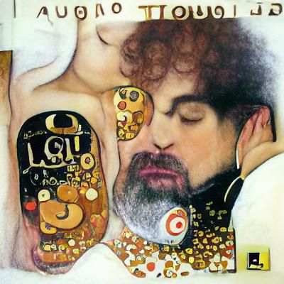 cover of Gigi D'Agostino's album "L'Amour Toujours" painted ...