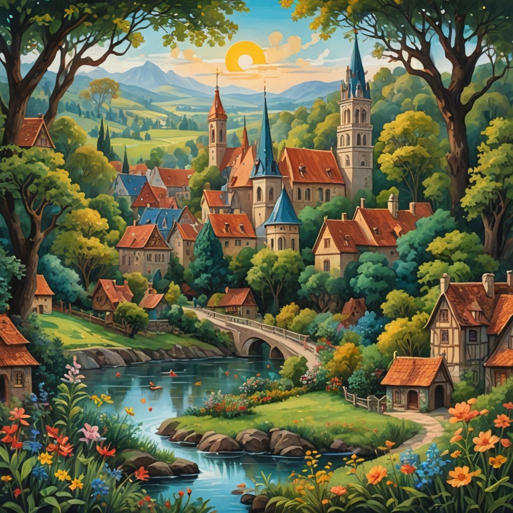beautiful smooth perfect intricately detailed matte gouache ...
