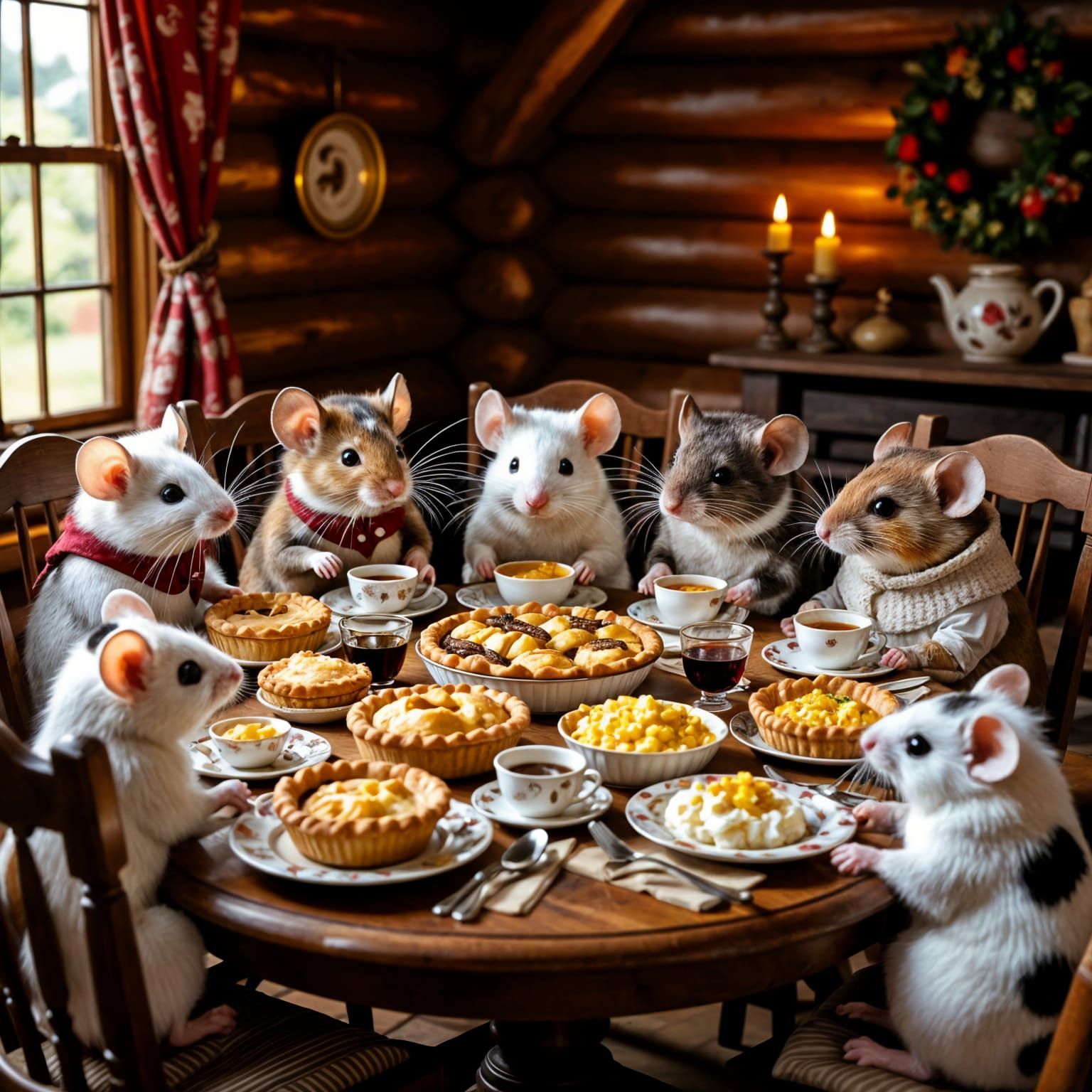 You put corn on your mashed potatos?  by @Tiny Pearl Cat