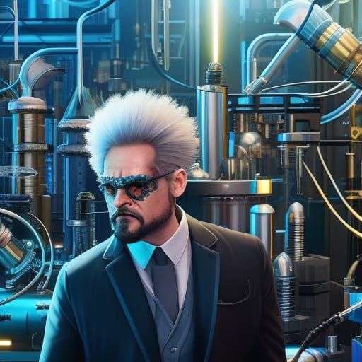 Mad Scientist  by @Coop Dohzner