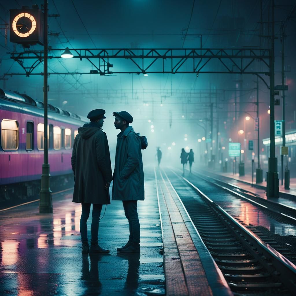 Rain on the tracks