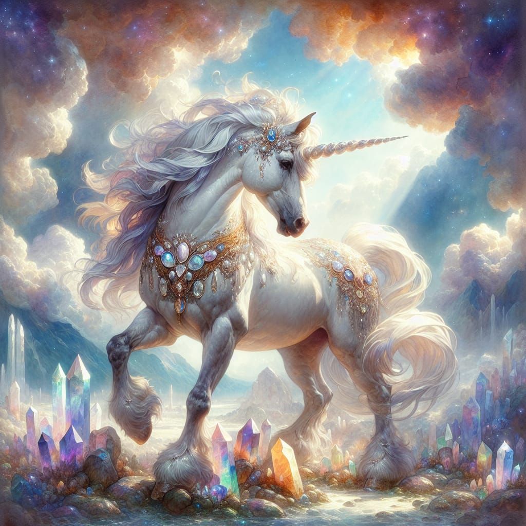 a unicorn