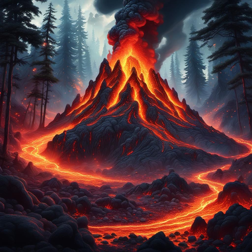 Volcano,Nature's Fury