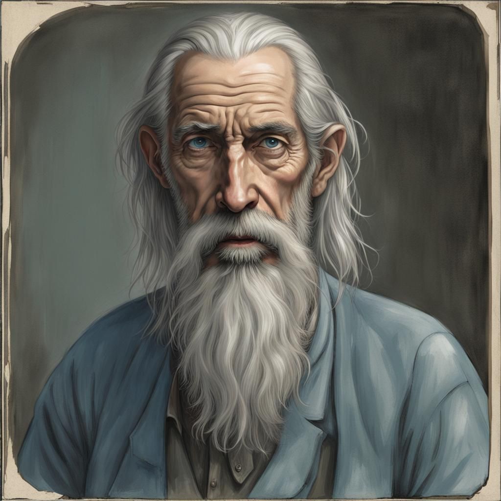 Albus Dumbledore (according to the book) - AI Generated Artwork ...