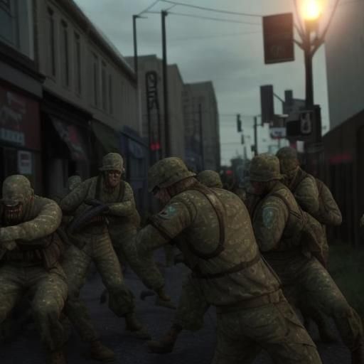 The Military has fallen. Evacuation impossible. Quarantine u...