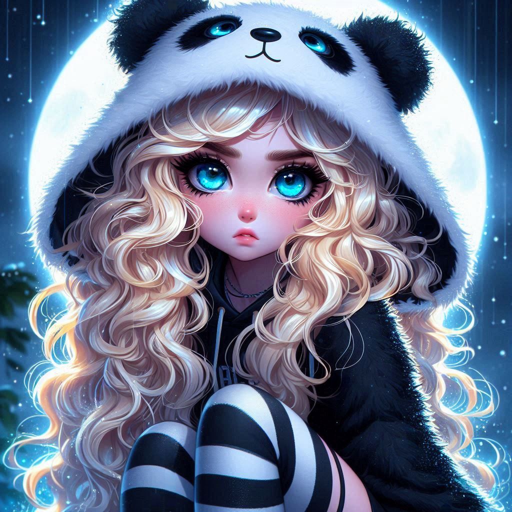 Frayella's Panda Hoodie