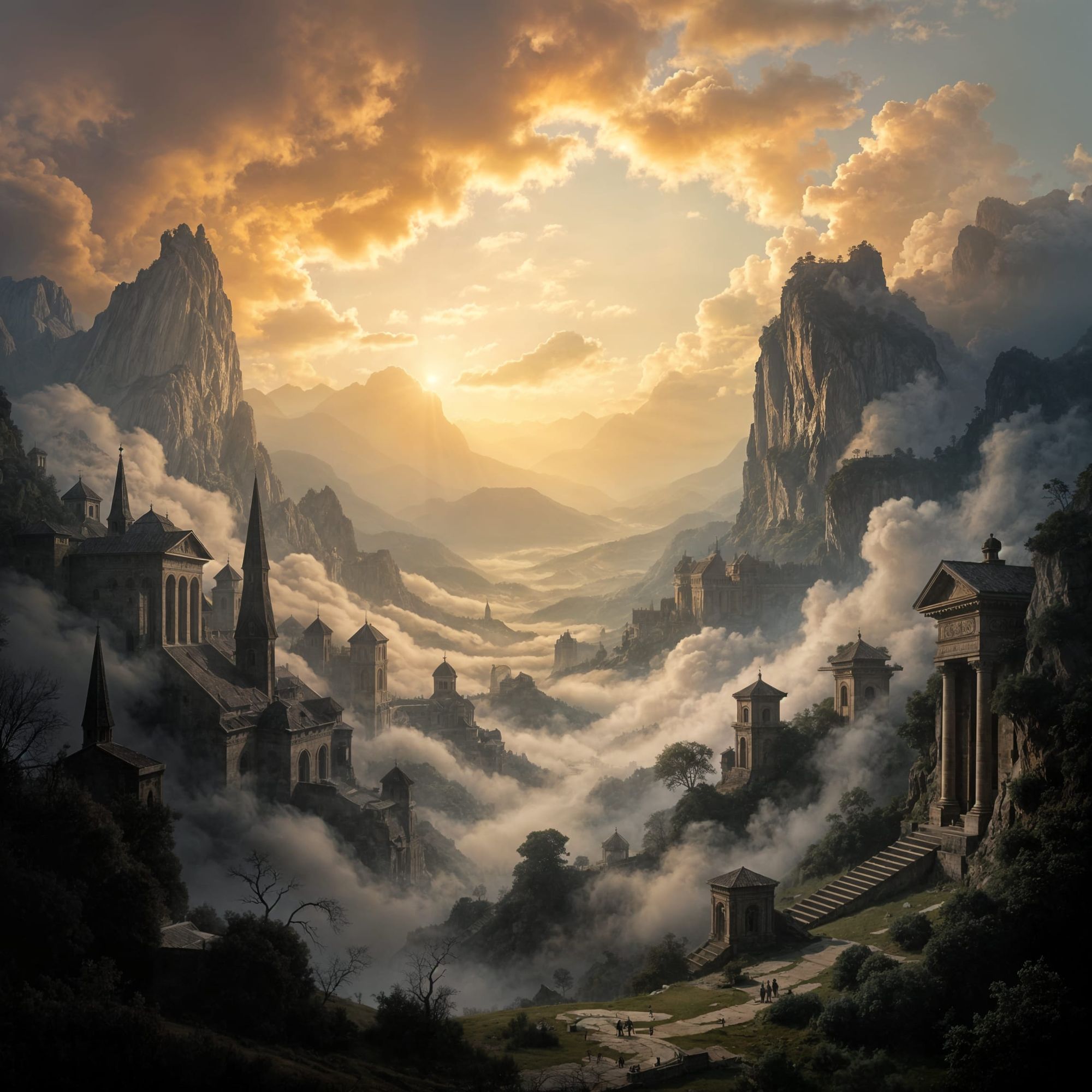 Stunning photo of the mysterious world of beauty. DaVinci2.