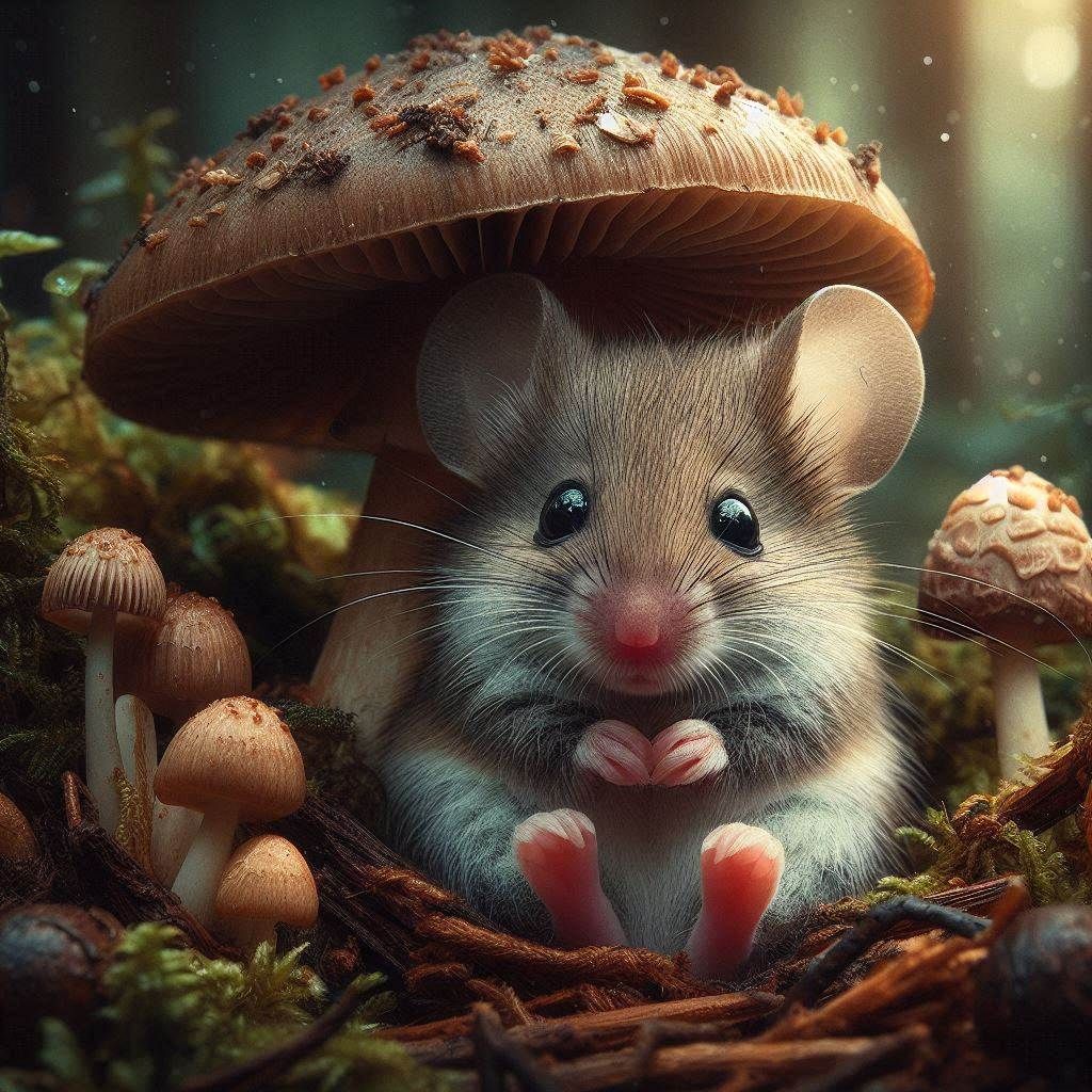 Little Mouse  by @Superbear