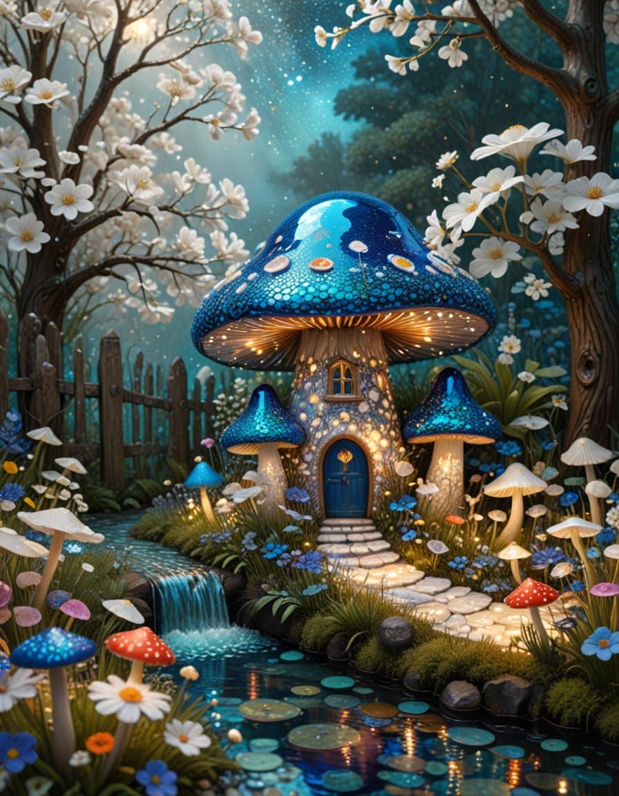 House by the stream!   by @Hit moments