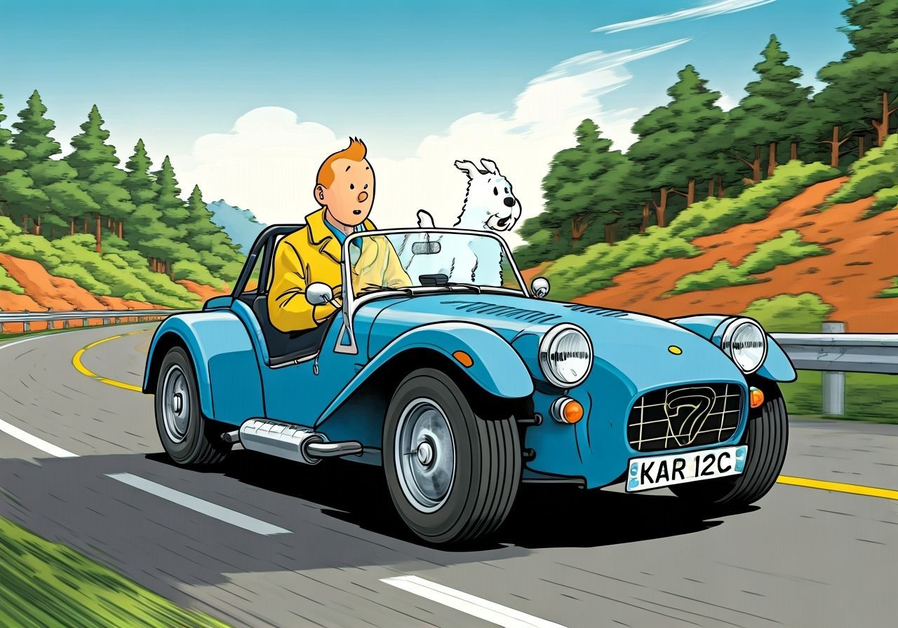 Tintin and the Blue Lotus  by @Denlig