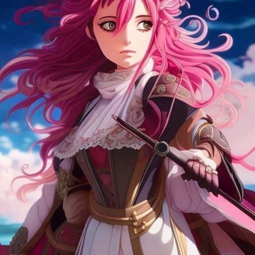 Fight of Aeris AI Generated Artwork NightCafe Creator