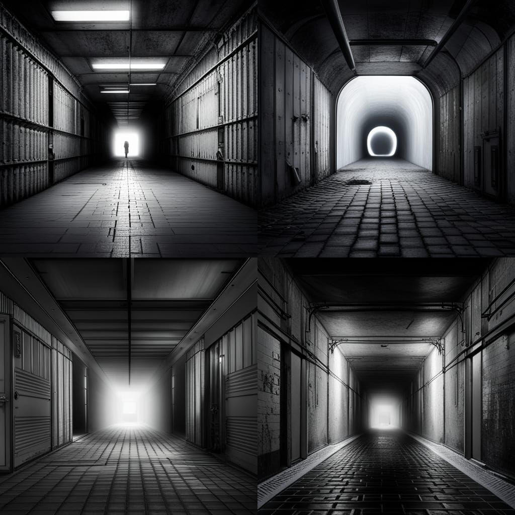 deep tunnel after disaster, something strange in the neigbou...