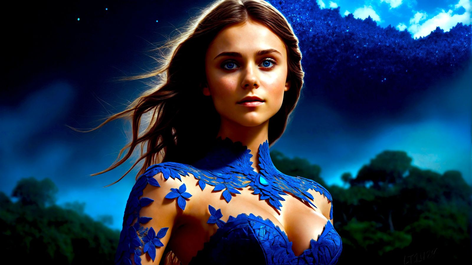 Natalia Day - Glitter in the air series.