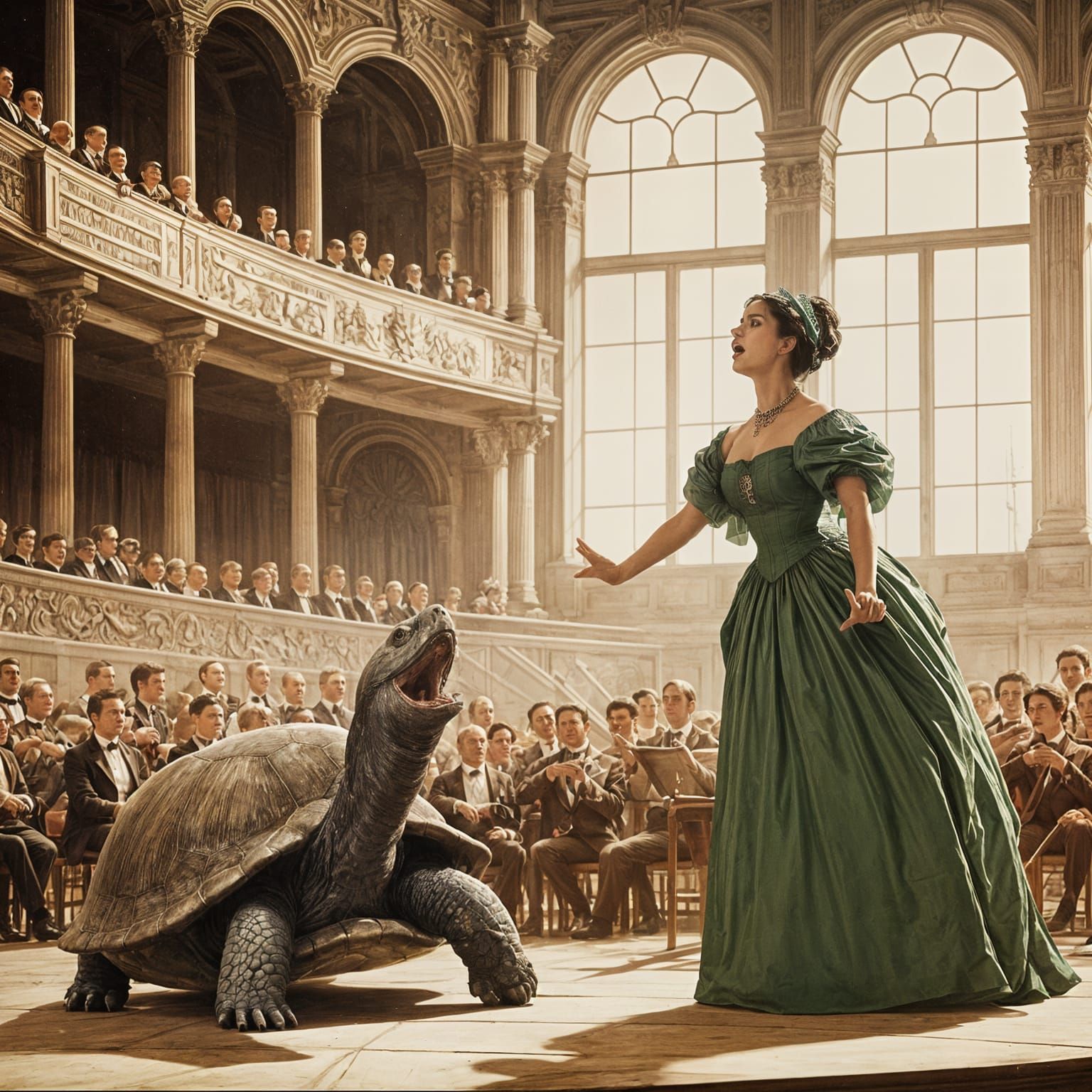 Mock Turtles, the Comic Opera