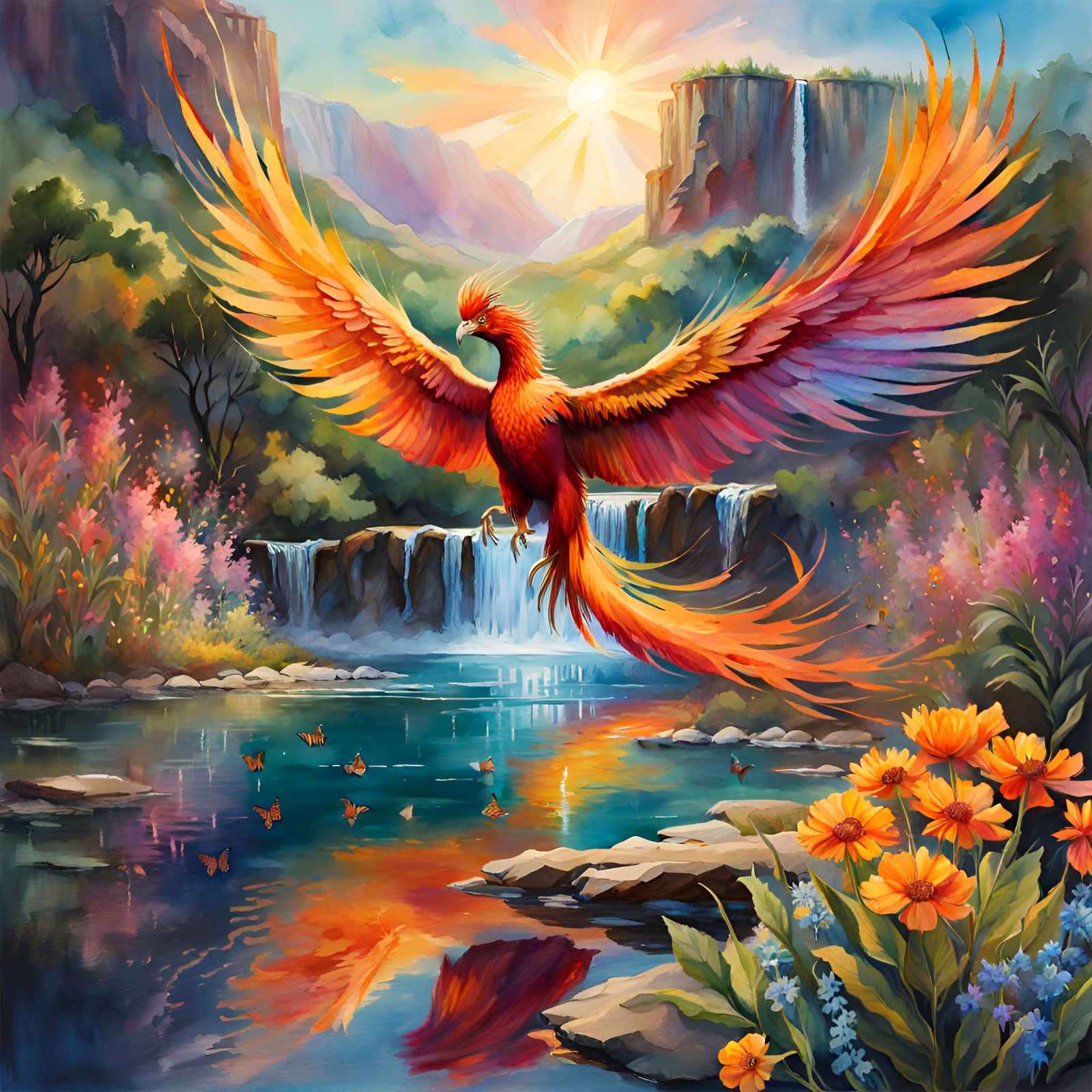 Splash down AI Generated Artwork NightCafe Creator