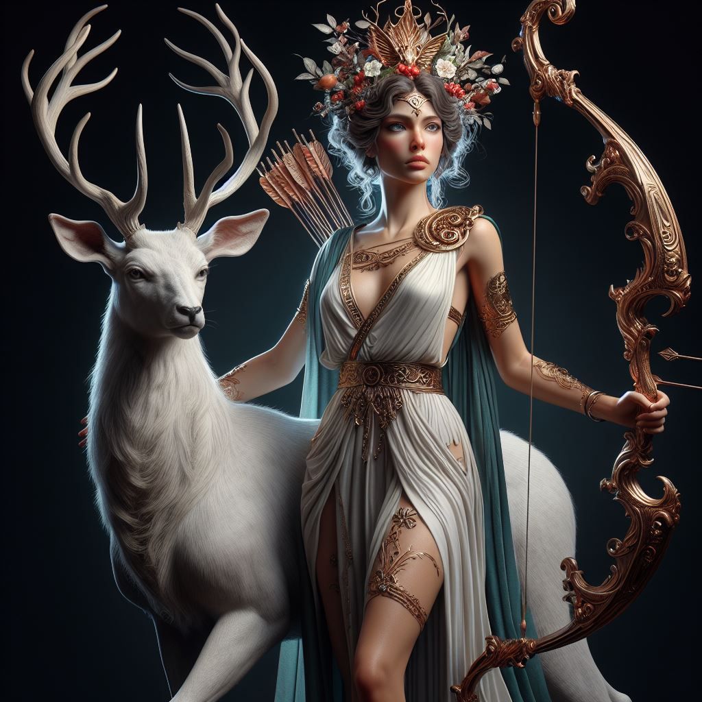 Diana, Greek Goddess of The Hunt