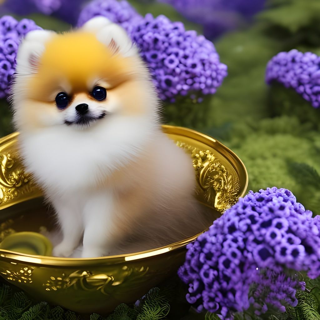 Furry Fluffy Teacup