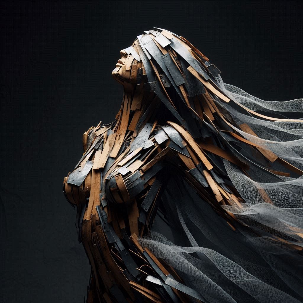 Almost alive sculpture