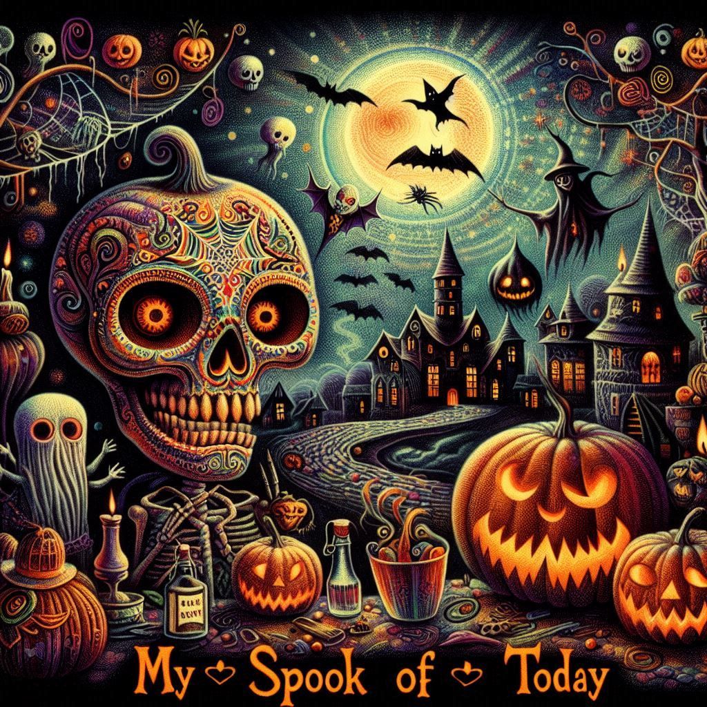 My Favourite Spook of Today in the Dark Spooktober Daily Challenge #27-Finale