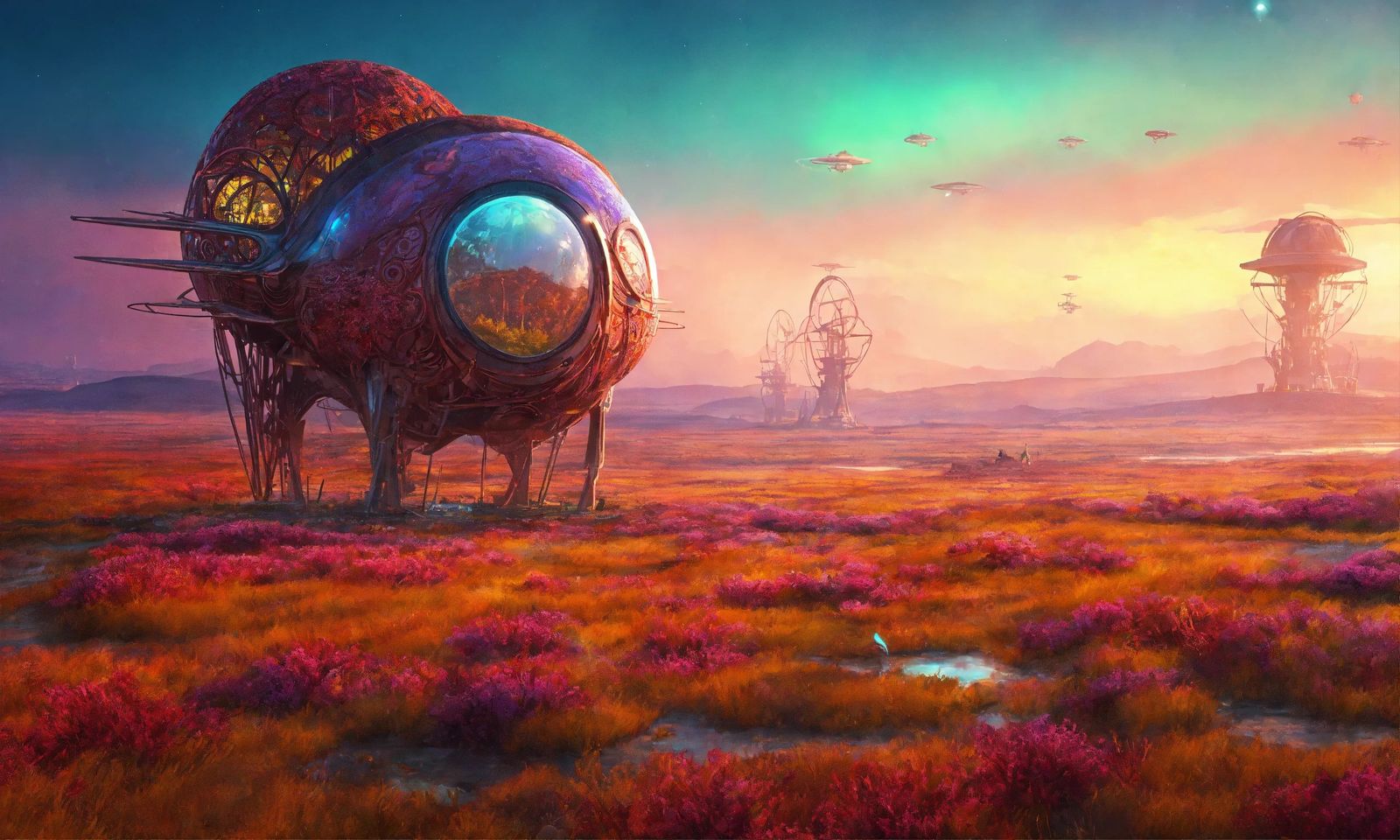 Décor de planète inconnue - 7